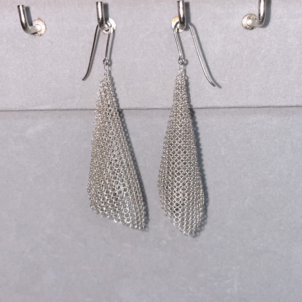 Tiffany mesh earrings